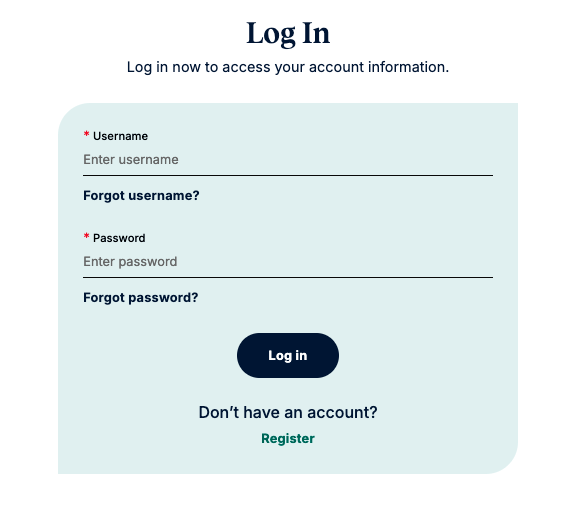 How to Register Screenshot