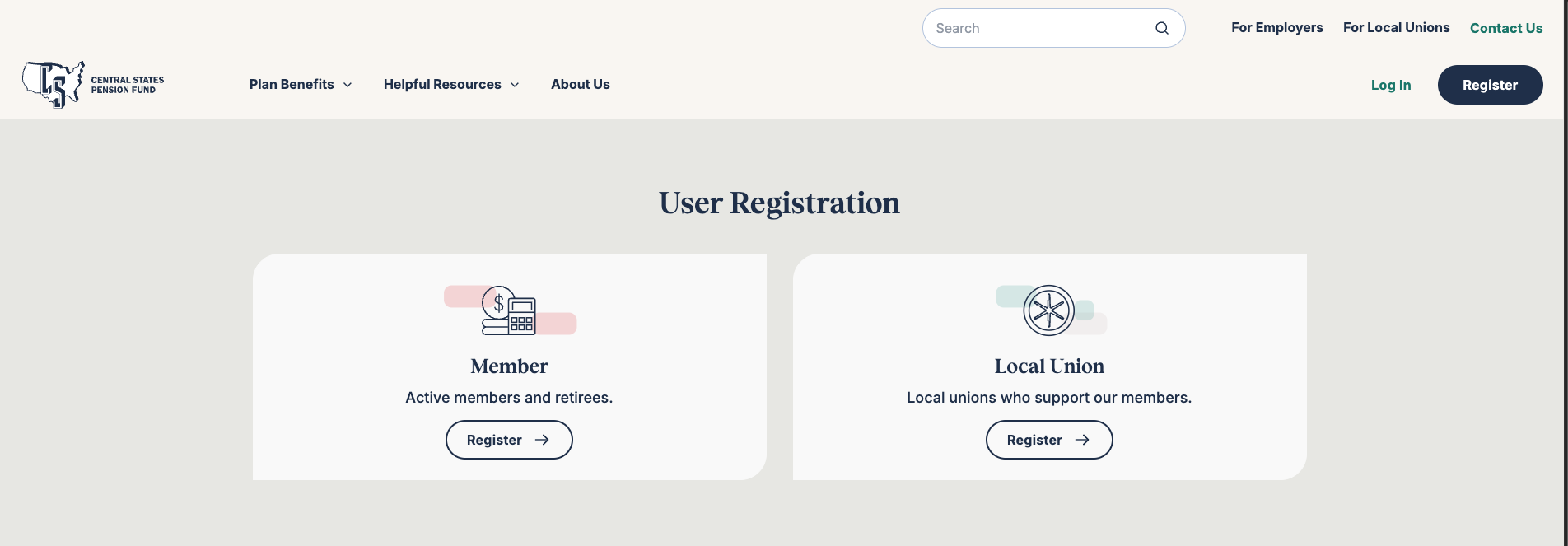 Start registration